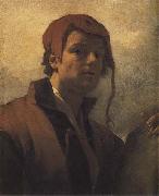 Willem Drost Self-Portrait oil painting artist